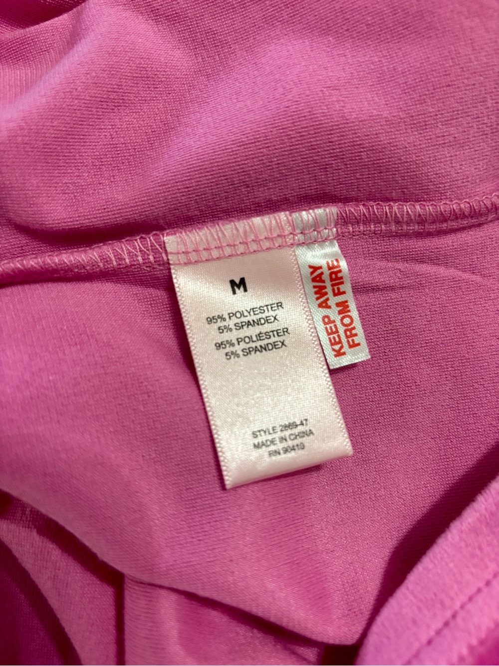 Juicy Couture pink velour rhinestone logo sleep t-shirt women’s Medium Y2K - Picture 5 of 10